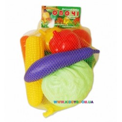 Набор Овощи в сетке Toys plast ИП.18.002